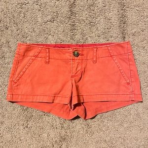 Hollister Red Shorts